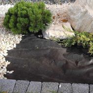 Weed control cover (agrotextile) made of non-woven fabric 50 g/m² Black – 1.1 m x 100 m