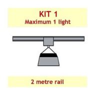 Релса за рефлектор с ел. мотор 220 cm