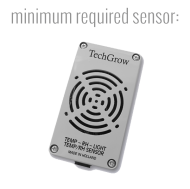 TechGrow Clima Control Plus 14A digital controller for 1 fan and 1 heater