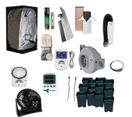 Mammoth Pro 120 - 120x120x200cm Complete Grow Tent Set 