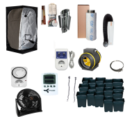 Mammoth Pro 150 - 150x150x200cm Complete Grow Tent Set 