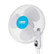 RAM 40 cm Wall Fan, 40 W, 3 speeds