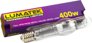 Lumatek MH Lamp 400W 240V - Метал-халидна лампа / крушка за растеж